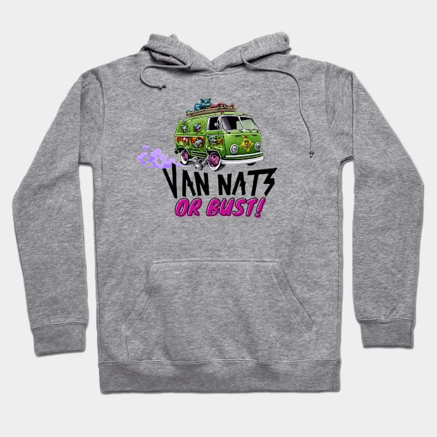 Van Nats Or Bust (V3) Hoodie by NextGenVanner